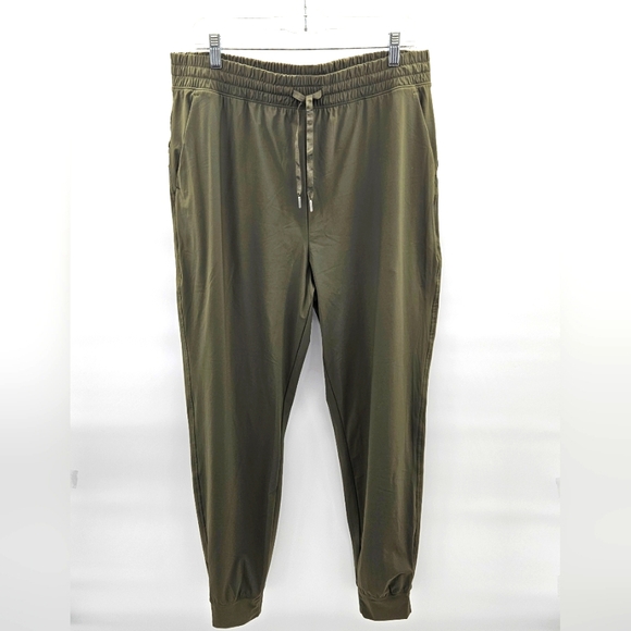 Old Navy Go-Dry Olive Green Joggers Size Large‎ Tall - Picture 1 of 9
